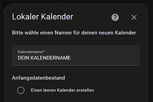 Lokaler Kalender