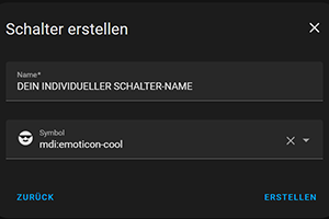 Schalter einrichten