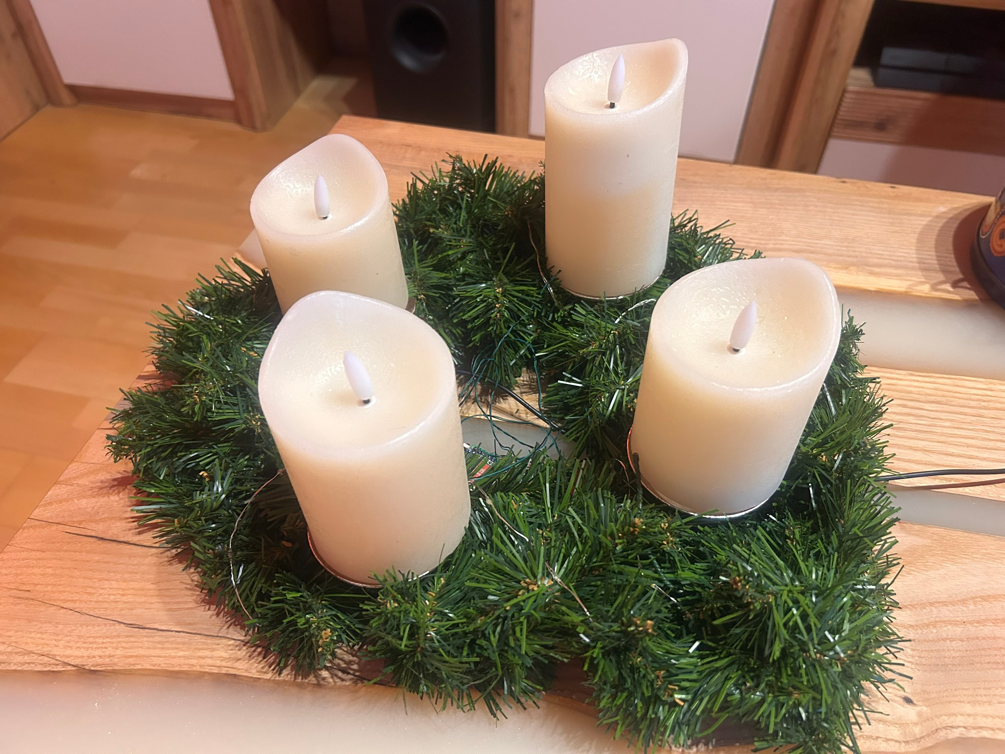 Adventkranz fertig