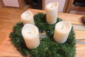 Adventkranz fertig